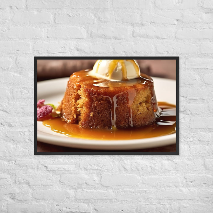 Malva Pudding Framed poster 🤤 from Yumify.AI