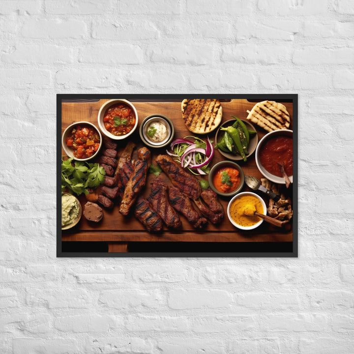 Braai Framed poster 🤤 from Yumify.AI