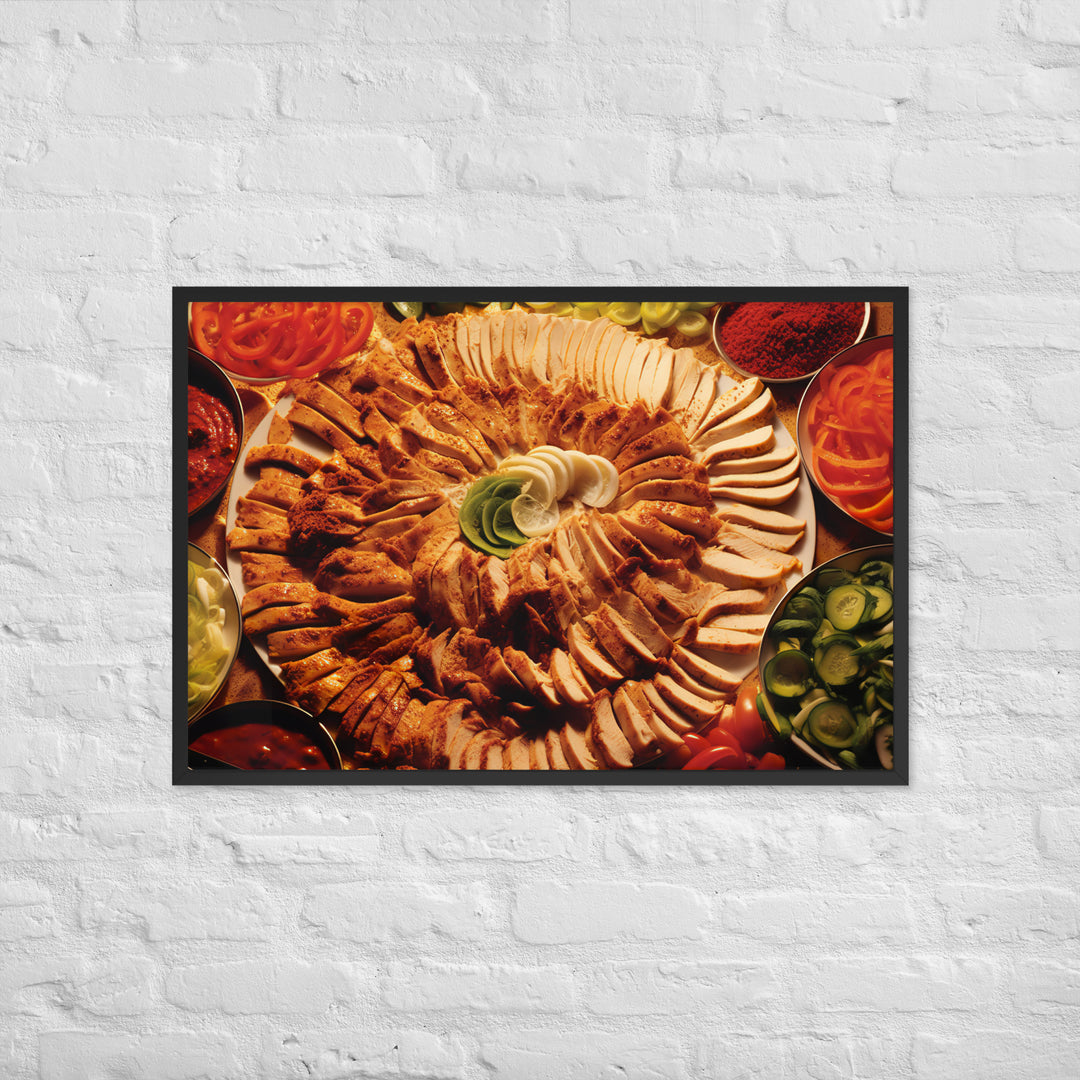 Shawarma Framed poster 🤤 from Yumify.AI