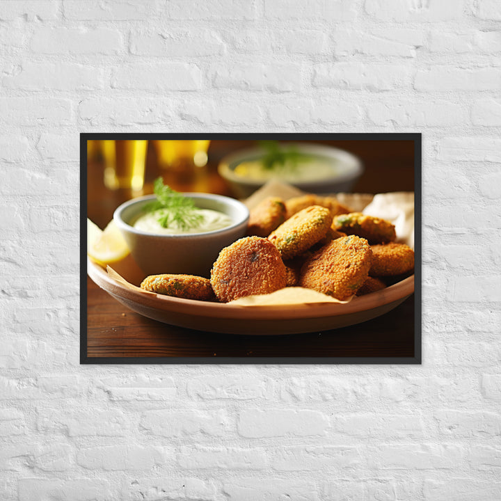 Falafel Framed poster 🤤 from Yumify.AI