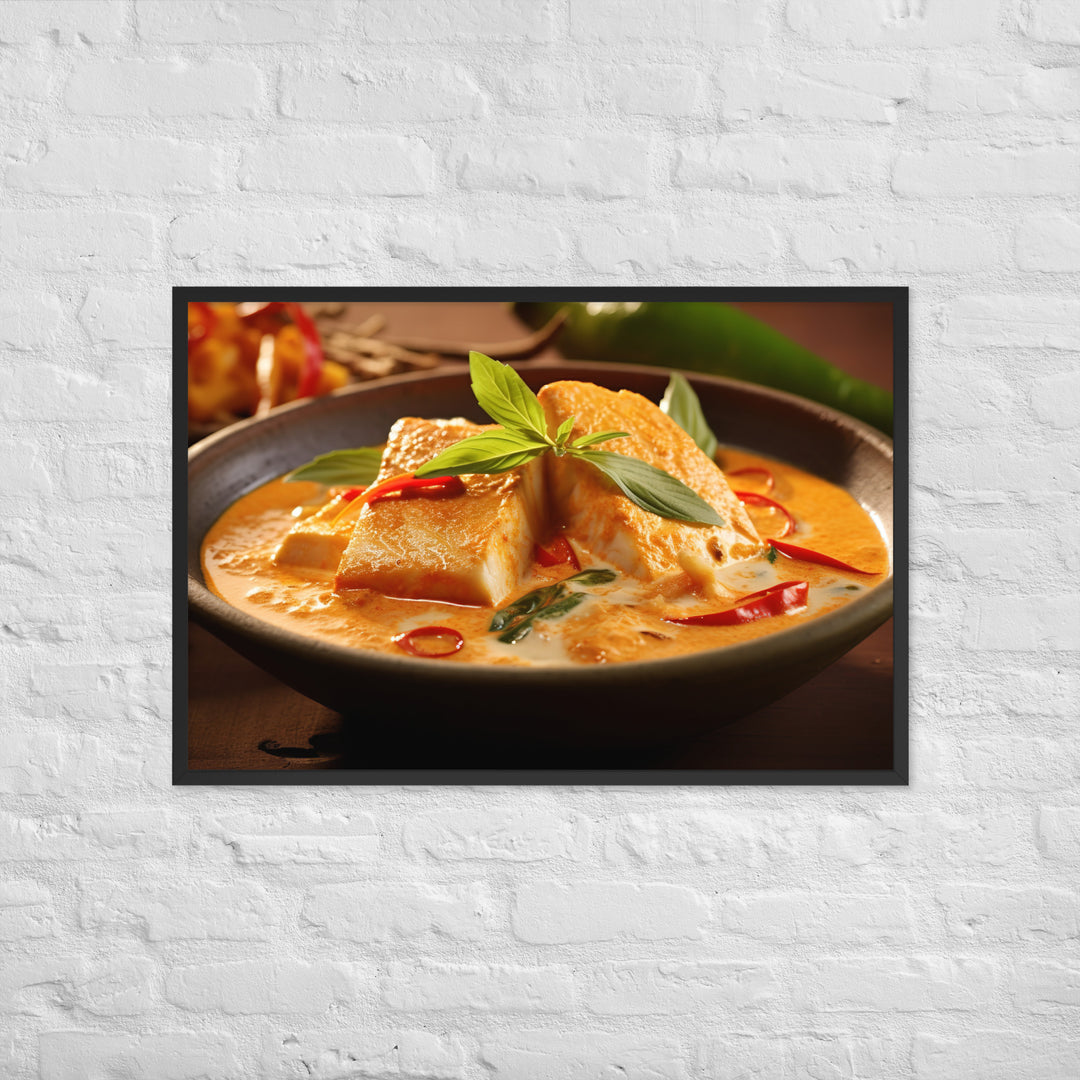 Fijian Fish Curry Framed poster 🤤 from Yumify.AI