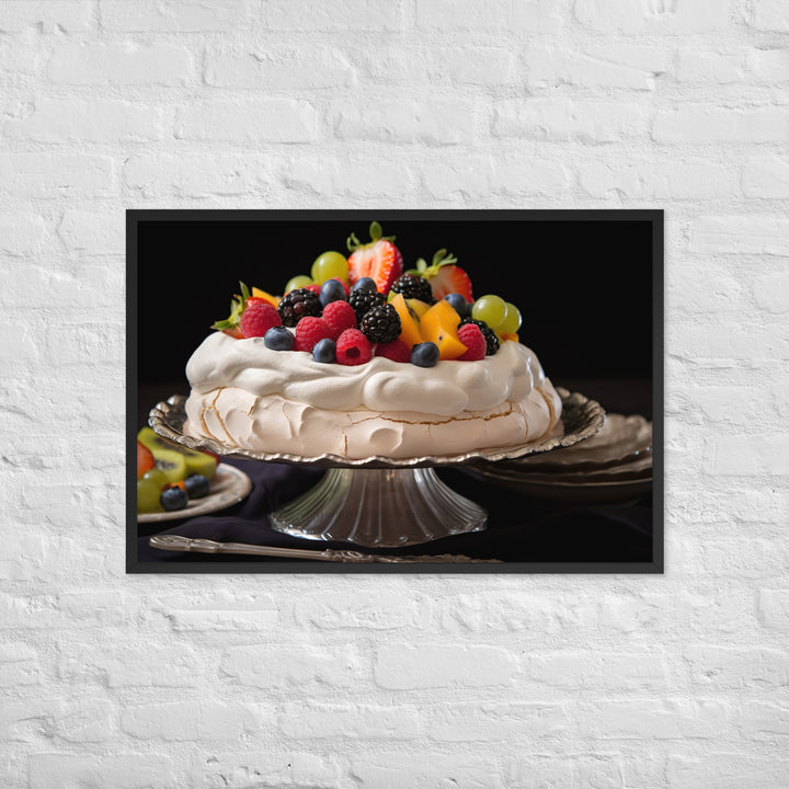 Pavlova Framed poster 🤤 from Yumify.AI