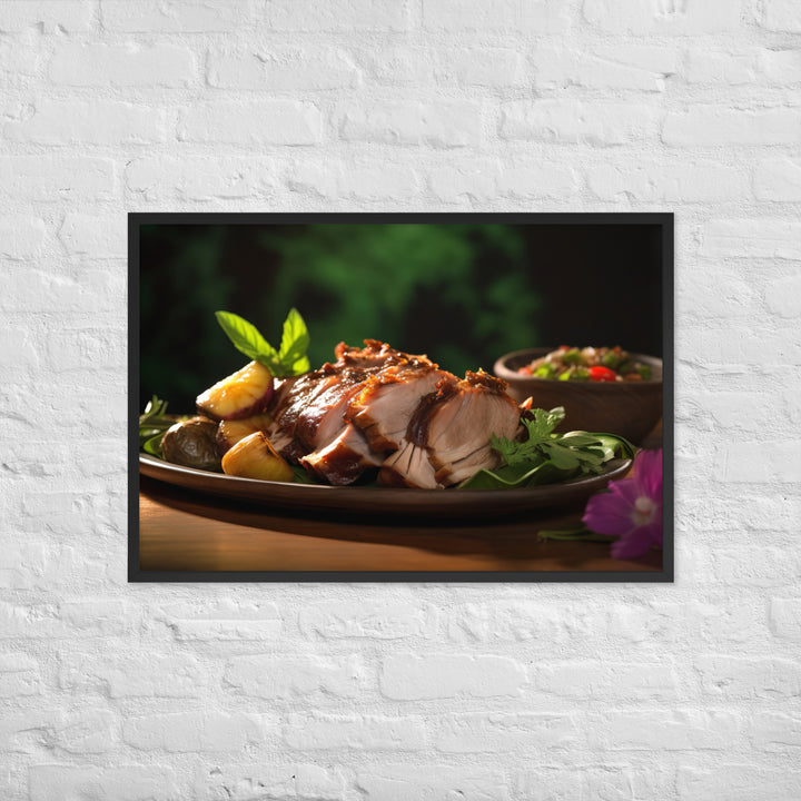 Kalua Pork Framed poster 🤤 from Yumify.AI