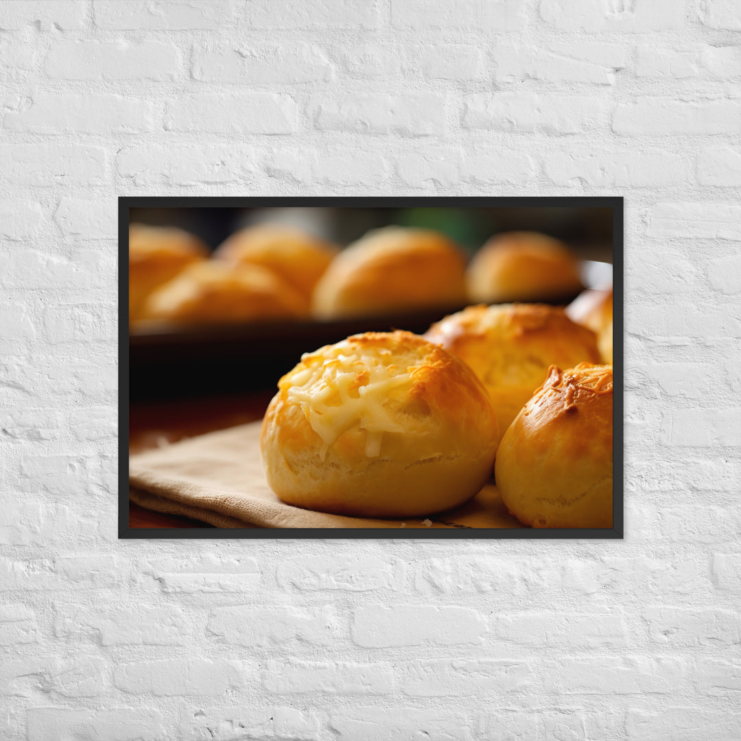 Po de Queijo Framed poster 🤤 from Yumify.AI