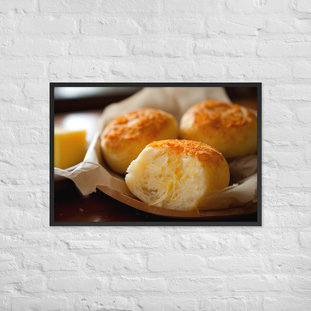 Po de Queijo Framed poster 🤤 from Yumify.AI