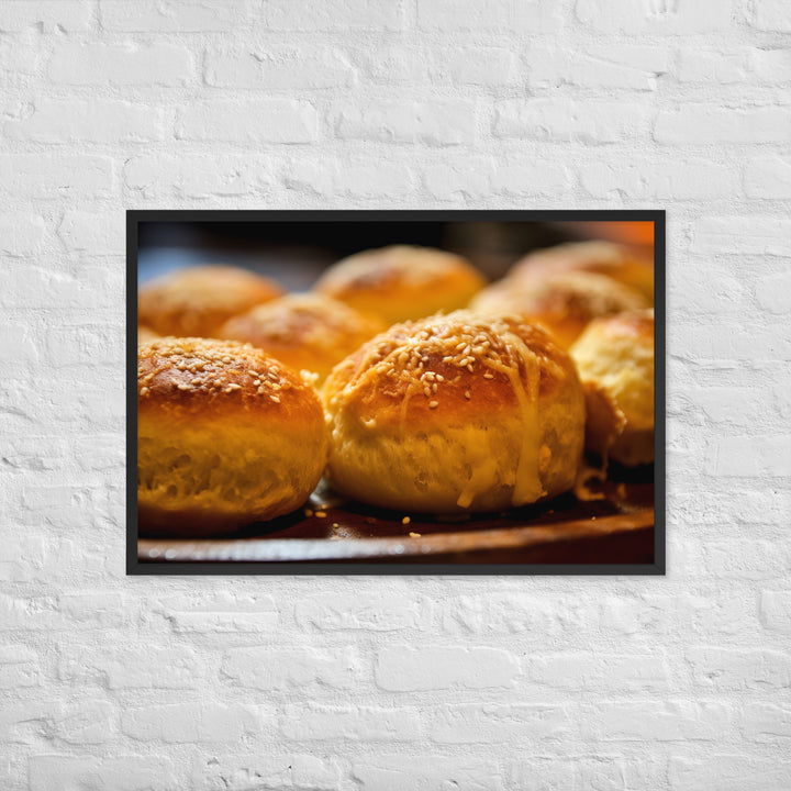 Po de Queijo Framed poster 🤤 from Yumify.AI