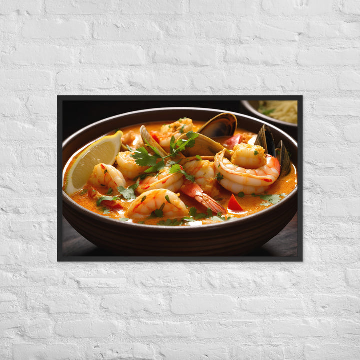 Moqueca Framed poster 🤤 from Yumify.AI