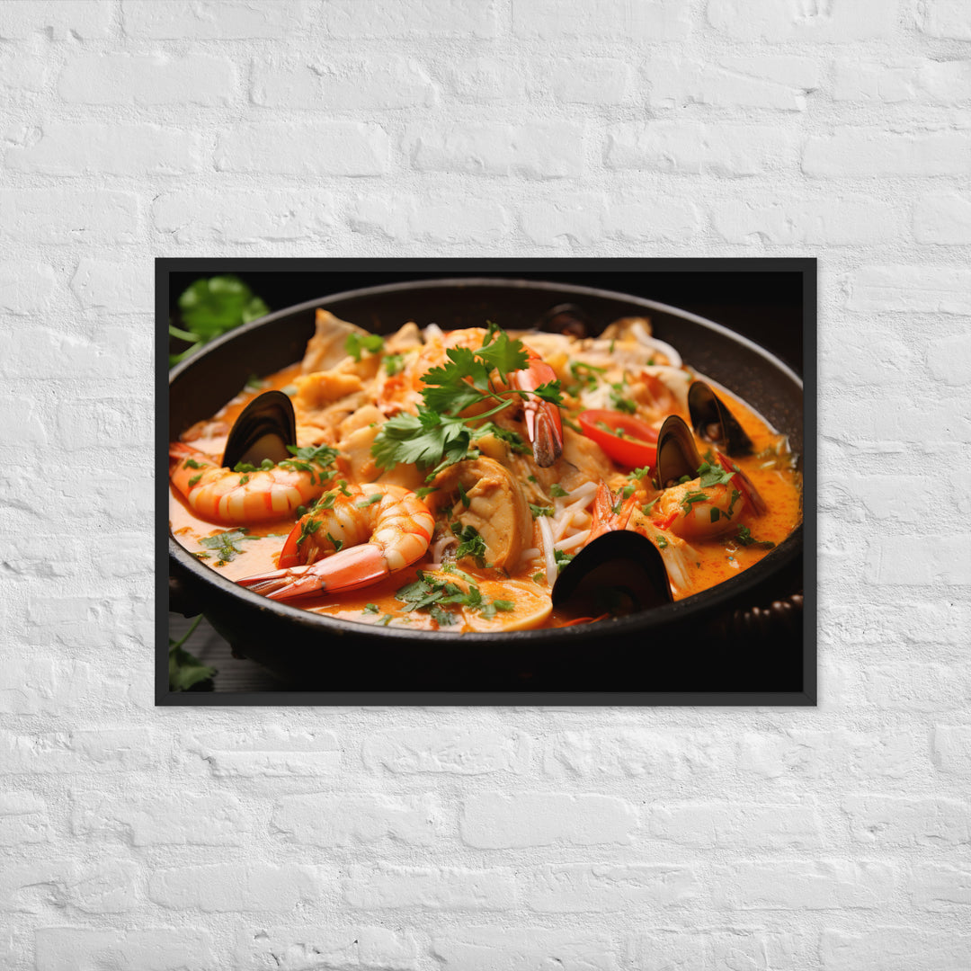 Moqueca Framed poster 🤤 from Yumify.AI