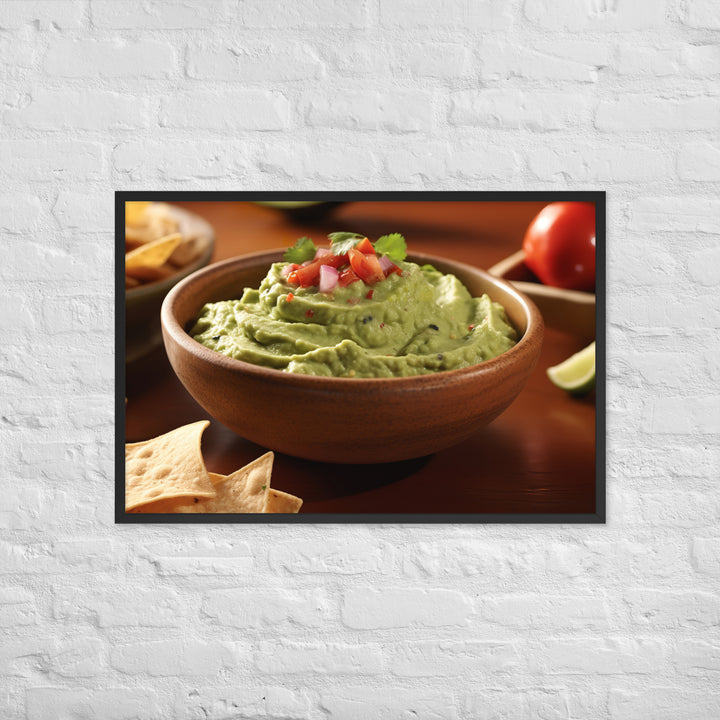 Guacamole Framed poster 🤤 from Yumify.AI