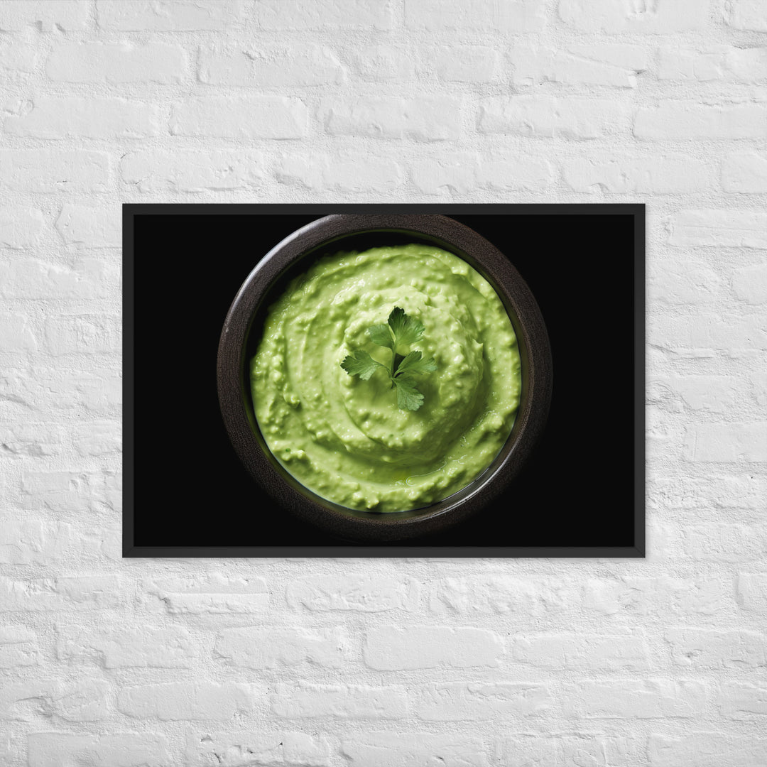 Guacamole Framed poster 🤤 from Yumify.AI