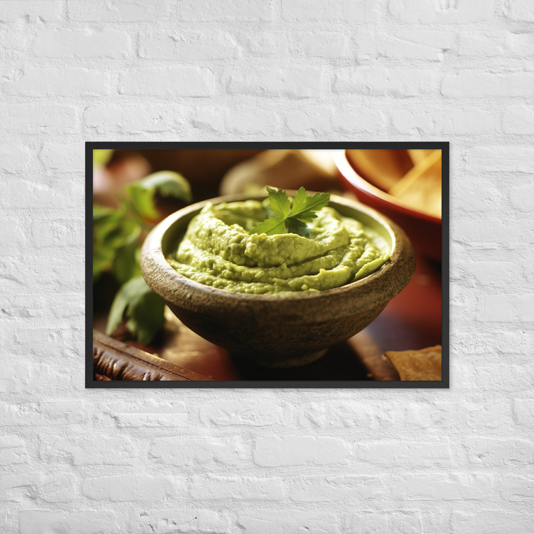 Guacamole Framed poster 🤤 from Yumify.AI