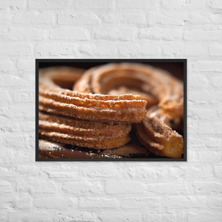 Churros Framed poster 🤤 from Yumify.AI