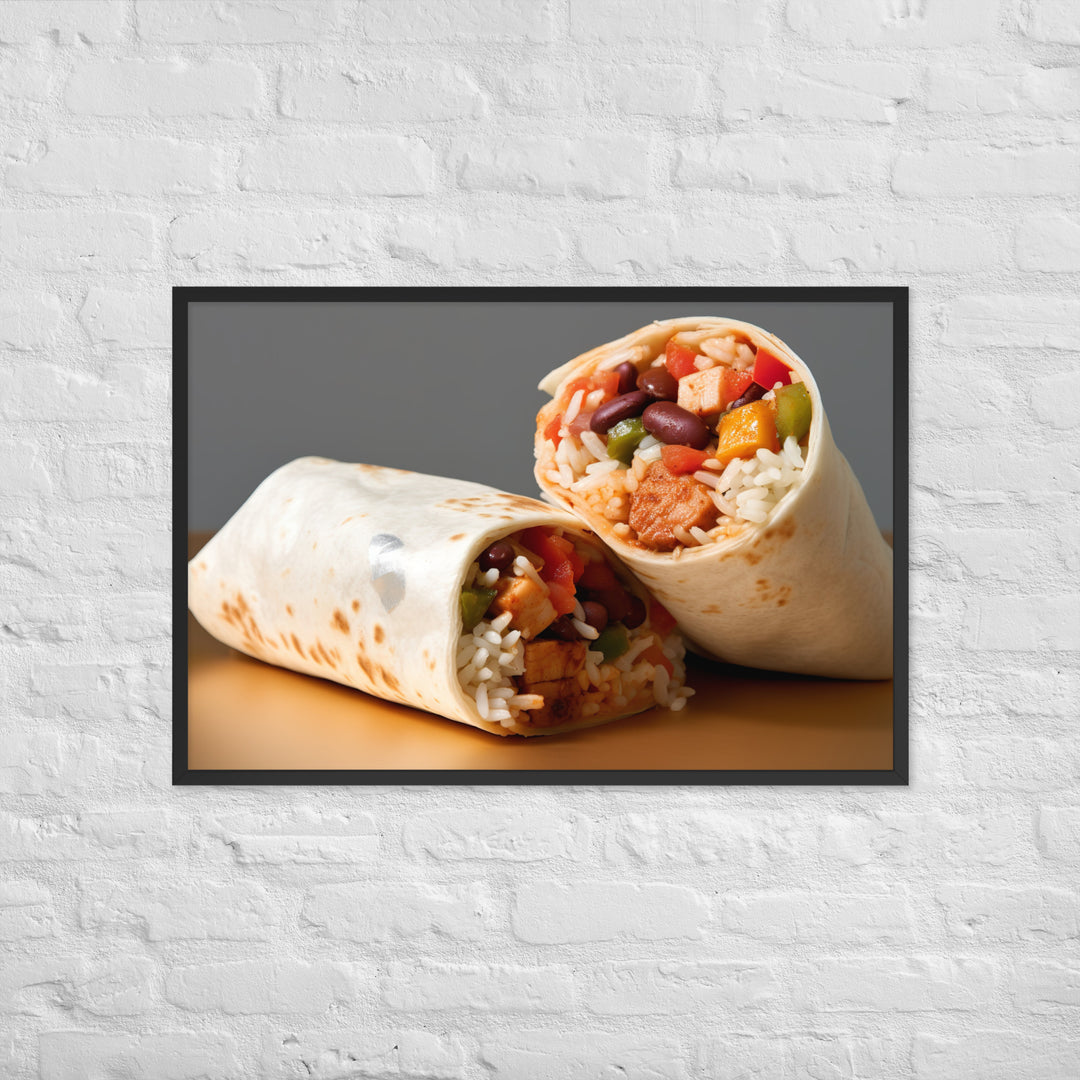 Burritos Framed poster 🤤 from Yumify.AI