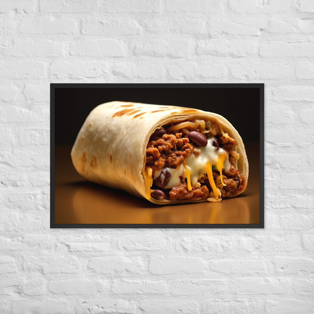 Burritos Framed poster 🤤 from Yumify.AI