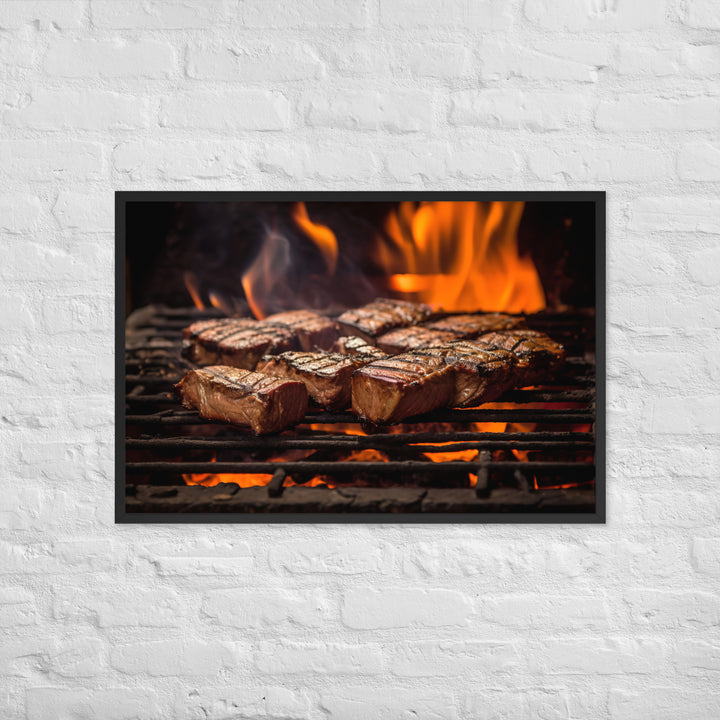 Asado Framed poster 🤤 from Yumify.AI