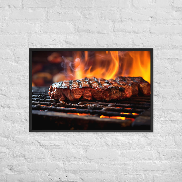 Asado Framed poster 🤤 from Yumify.AI