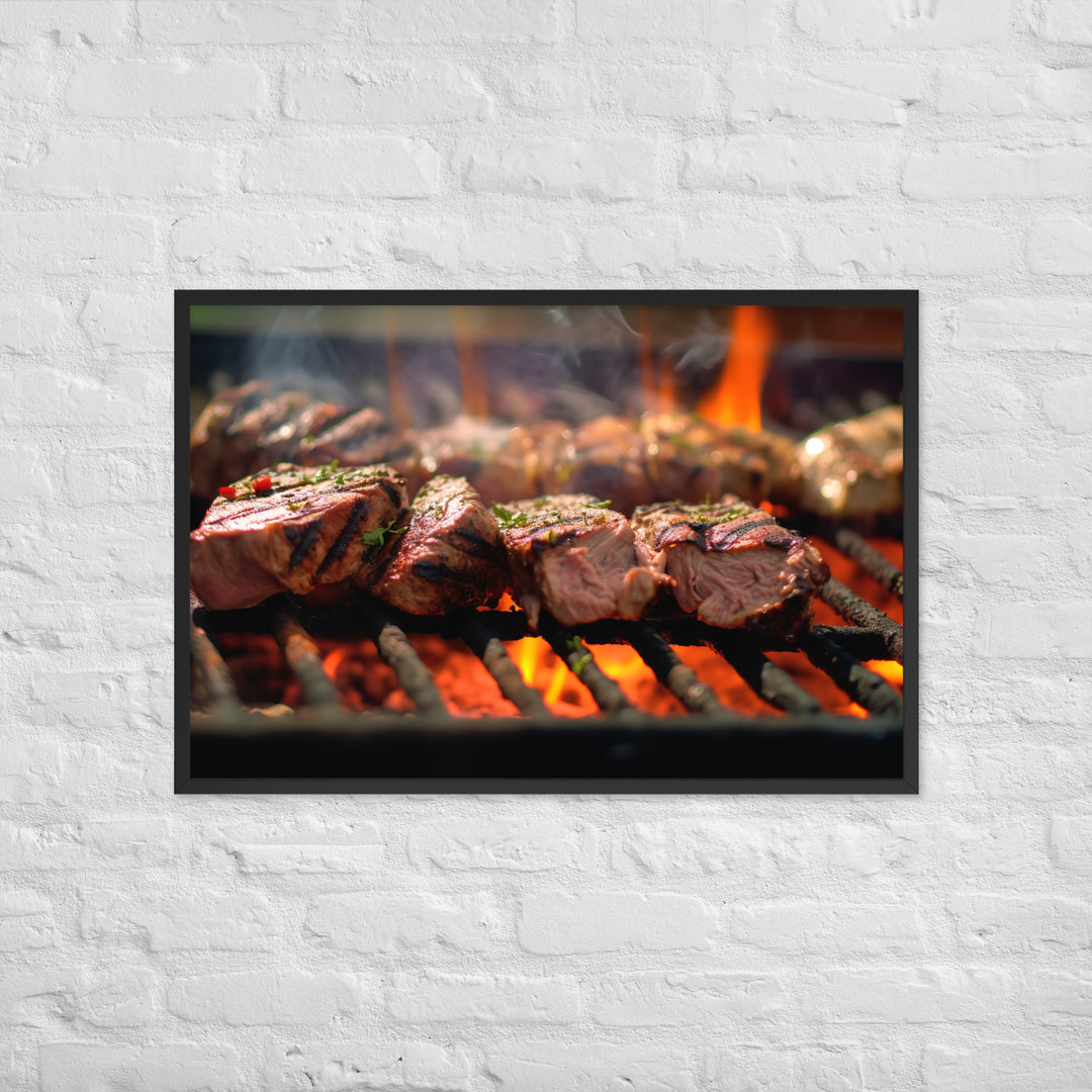 Asado Framed poster 🤤 from Yumify.AI