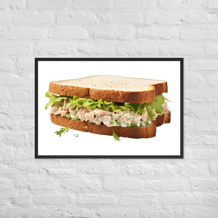 Tuna Salad Sandwich Framed poster 🤤 from Yumify.AI