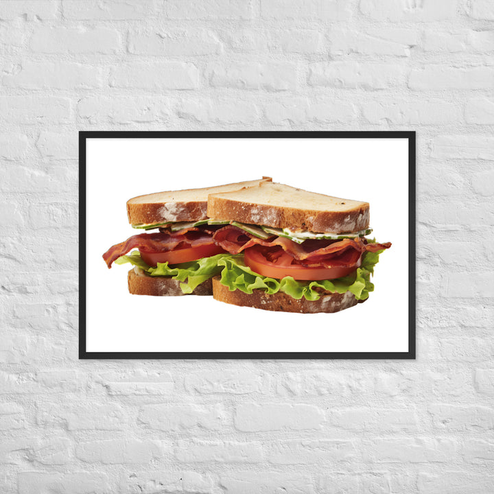 Classic BLT Sandwich Framed poster 🤤 from Yumify.AI