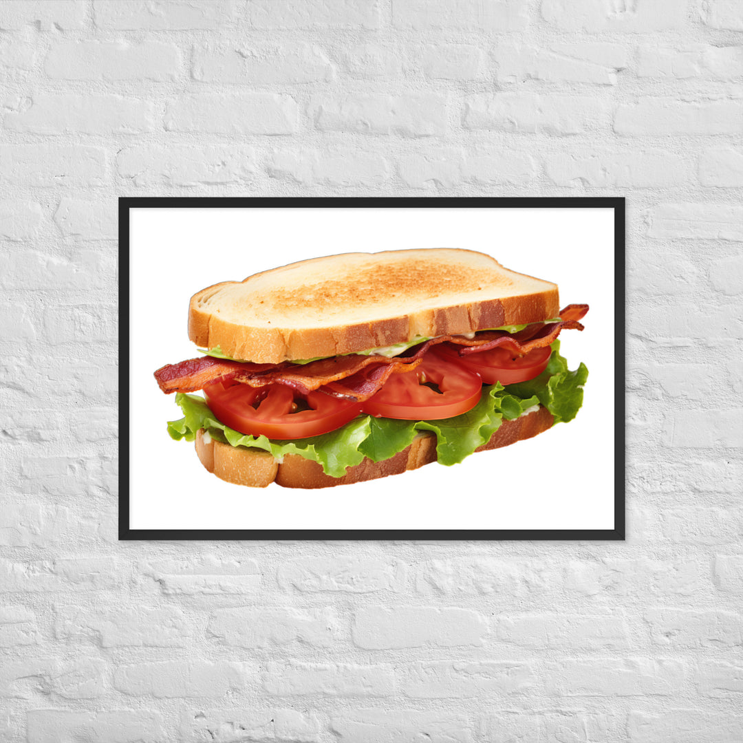 Classic BLT Sandwich Framed poster 🤤 from Yumify.AI