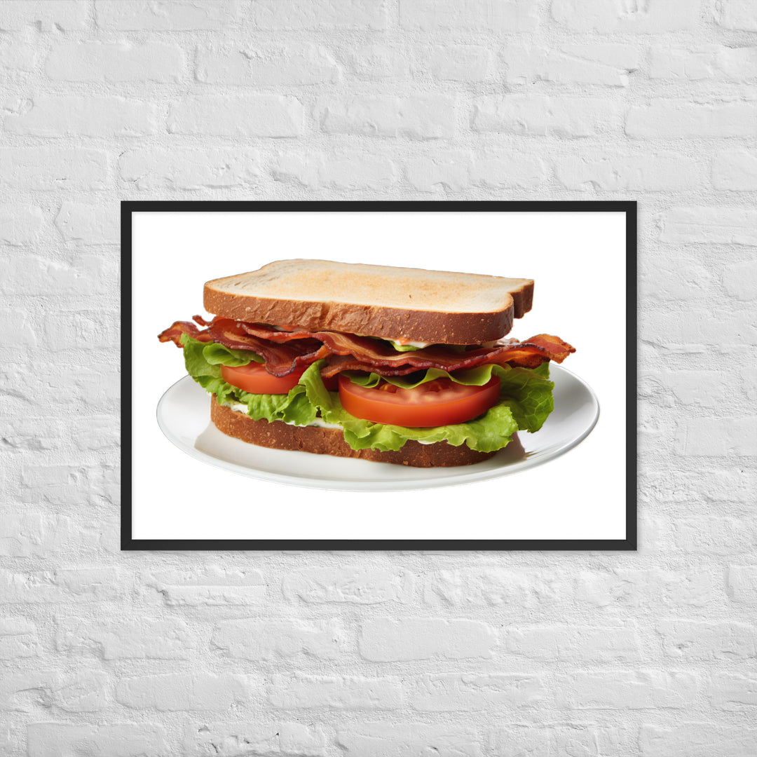 Classic BLT Sandwich Framed poster 🤤 from Yumify.AI