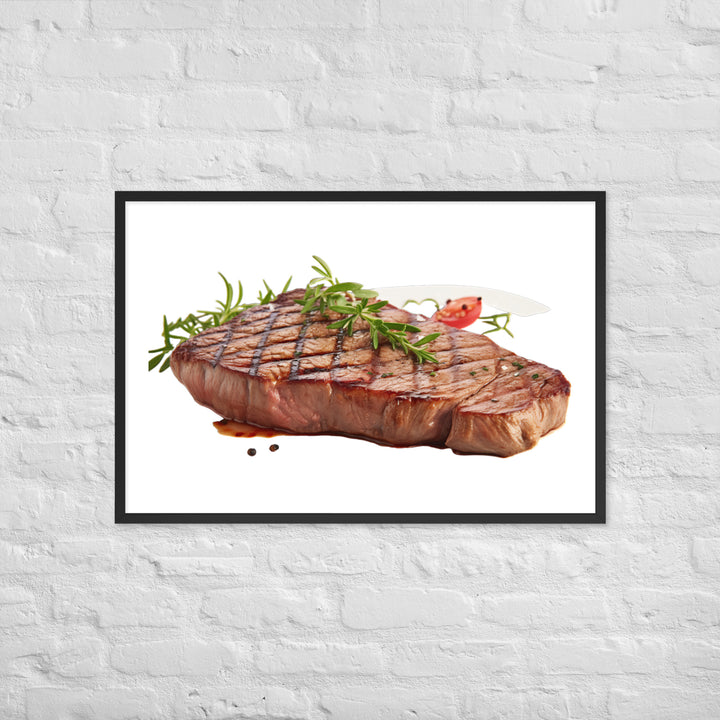 Sirloin Steak Framed poster 🤤 from Yumify.AI