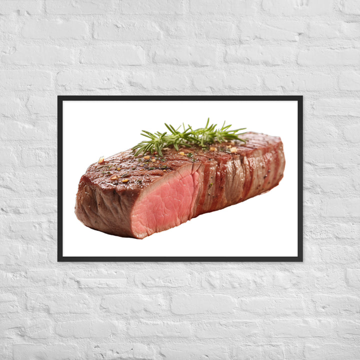 Fillet Mignon Elegance Framed poster 🤤 from Yumify.AI