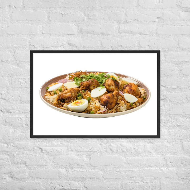 Hyderabadi Biryani Masterpiece Framed poster 🤤 from Yumify.AI