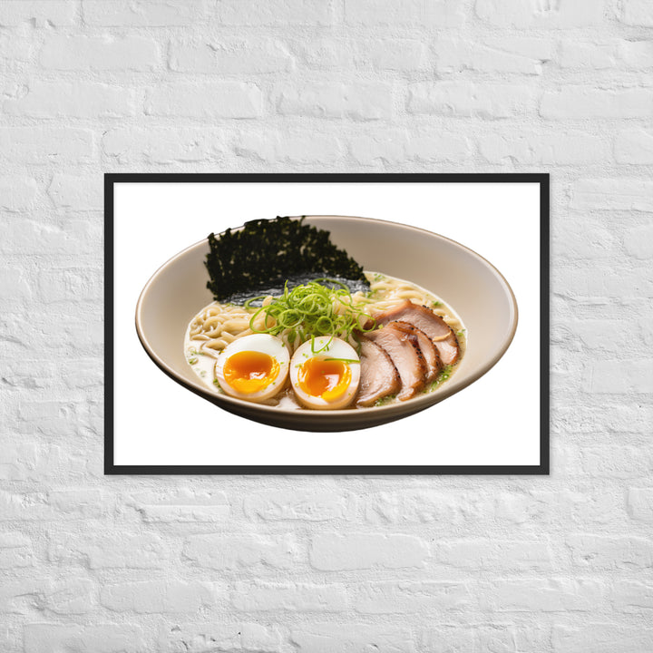 Classic Tonkotsu Ramen Framed poster 🤤 from Yumify.AI