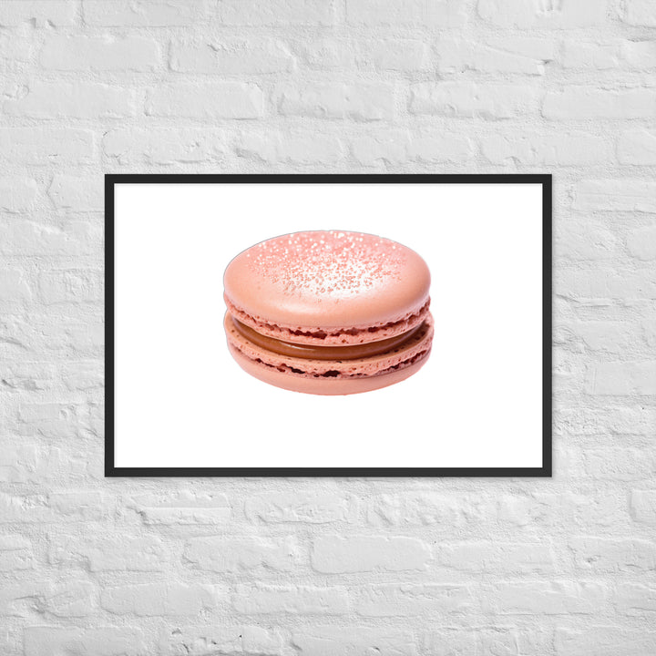 Rose Gold Macaron Framed poster 🤤 from Yumify.AI