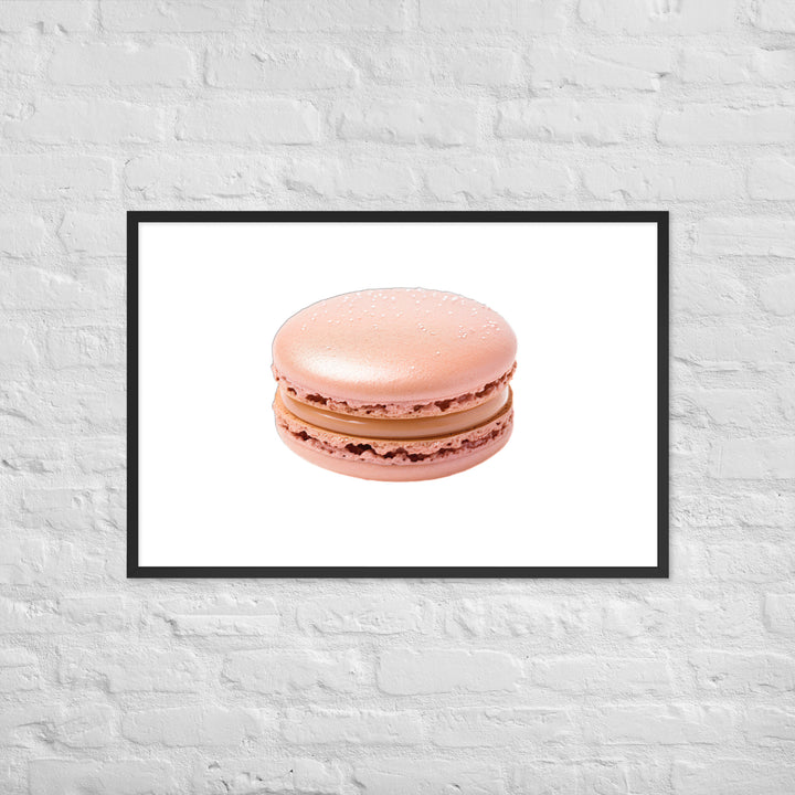 Rose Gold Macaron Framed poster 🤤 from Yumify.AI