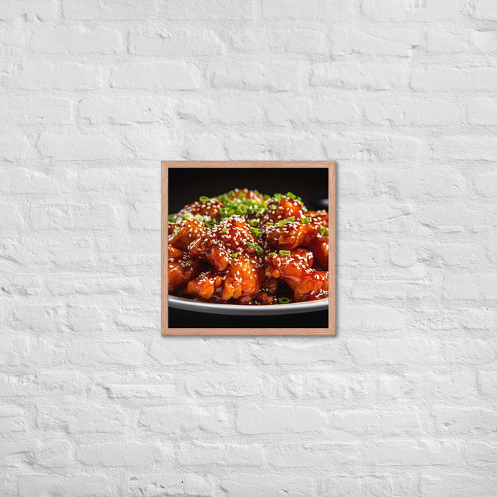 General Tso's Chicken Framed poster 🤤 from Yumify.AI