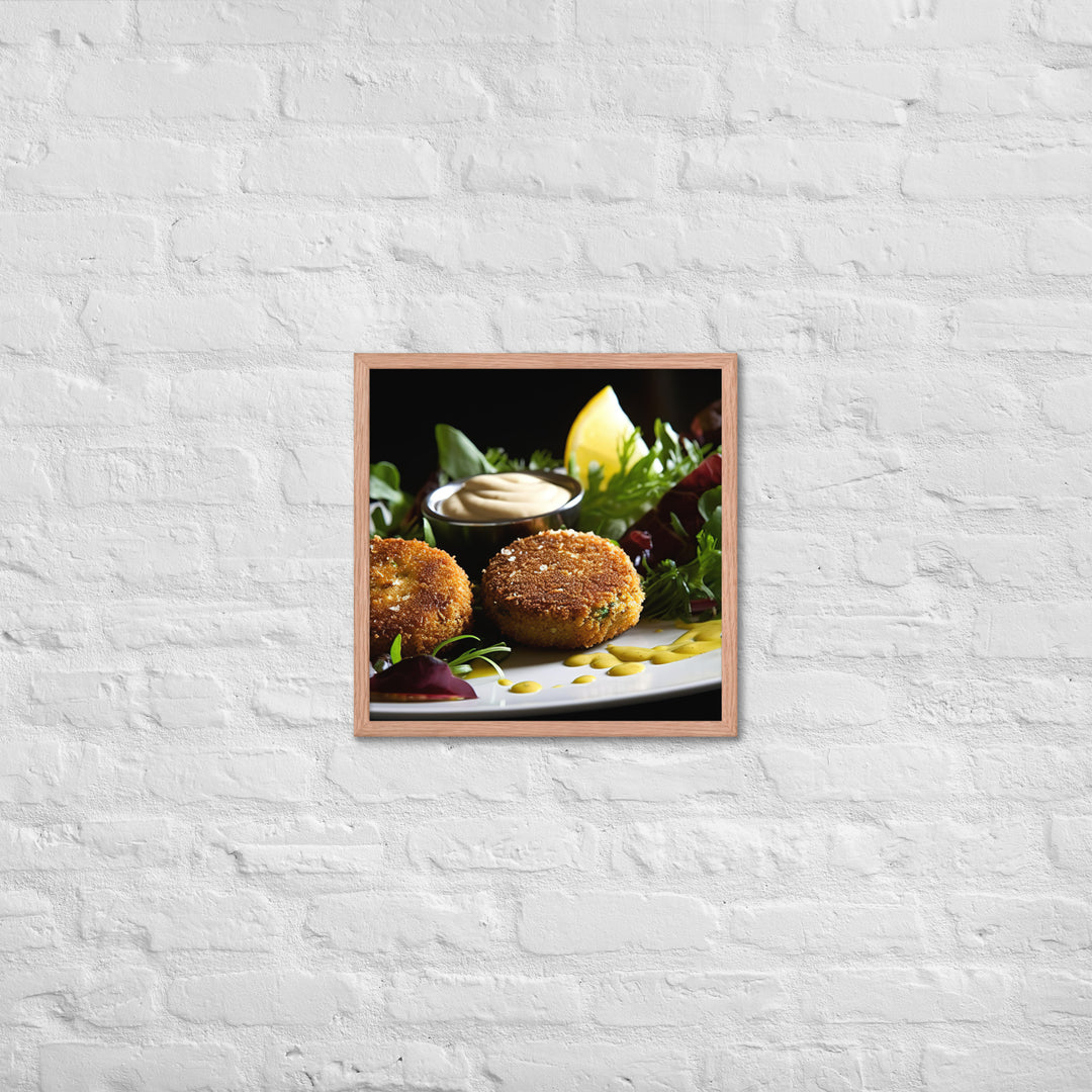 Falafel Framed poster 🤤 from Yumify.AI