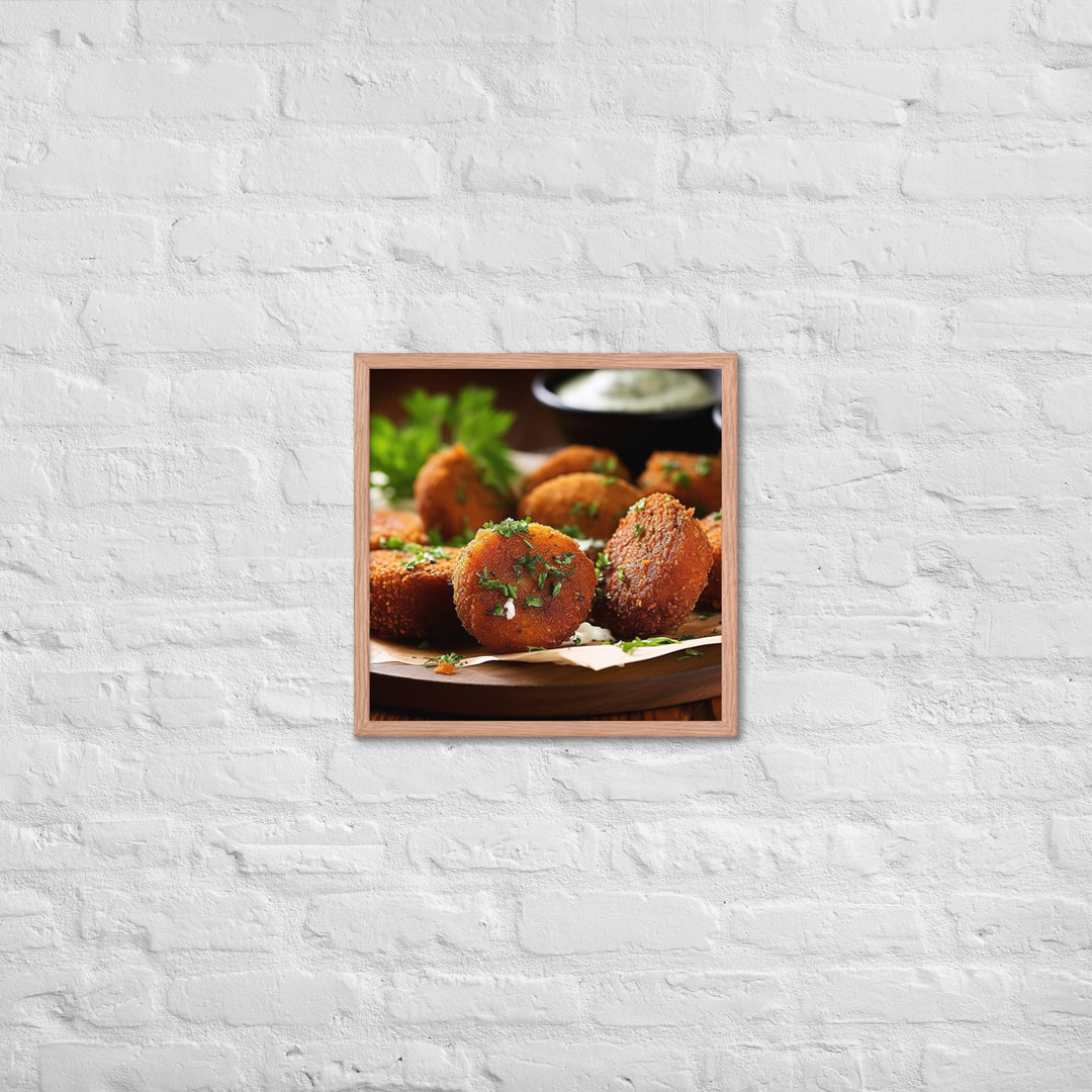 Falafel Framed poster 🤤 from Yumify.AI