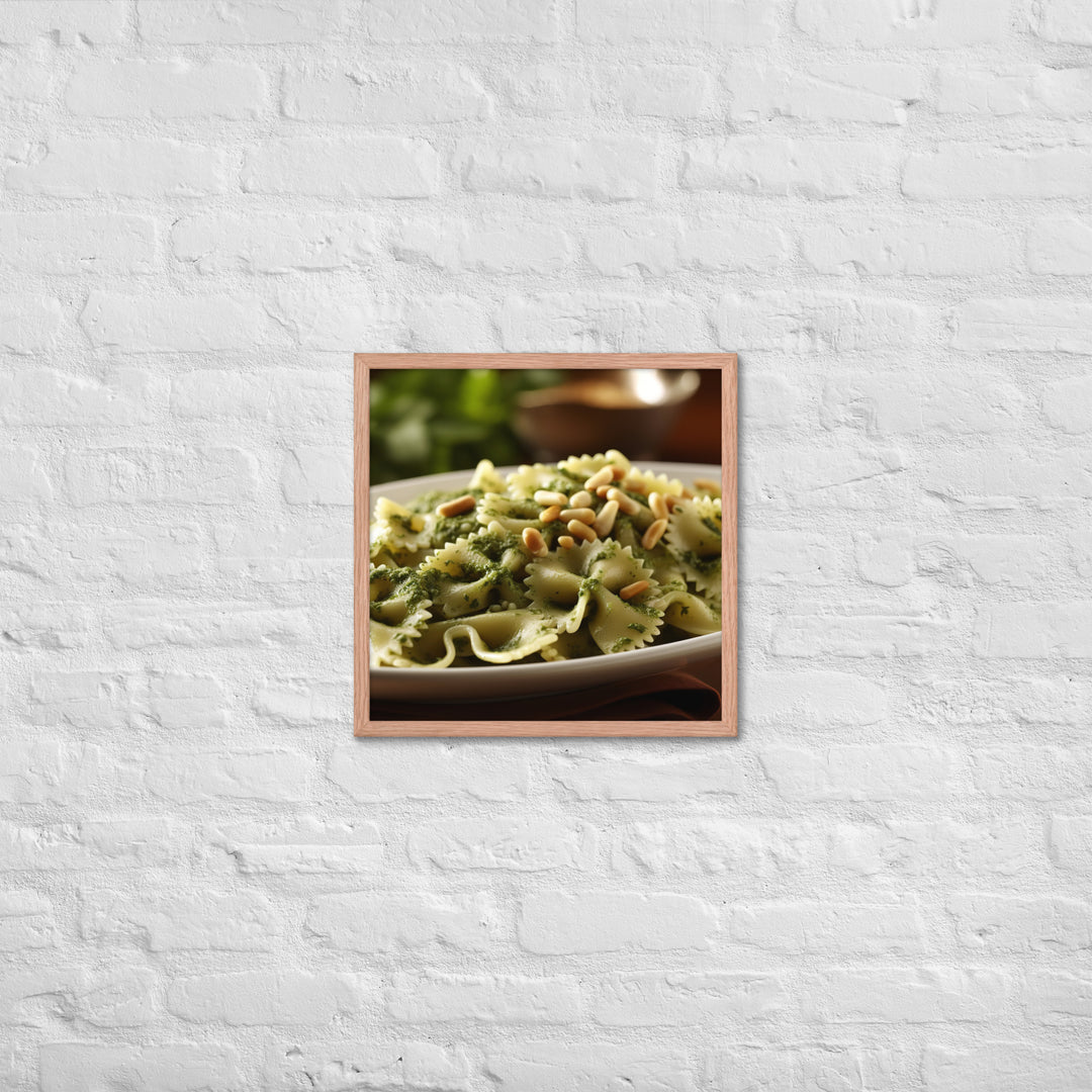 Pesto Genovese Framed poster 🤤 from Yumify.AI