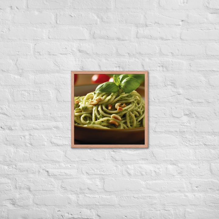 Pesto Genovese Framed poster 🤤 from Yumify.AI