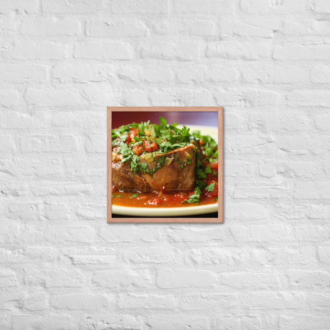 Osso Buco Framed poster 🤤 from Yumify.AI