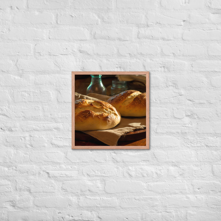 Moroccan Bread Framed poster 🤤 from Yumify.AI