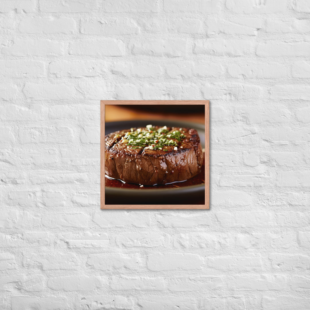 Australian Beef Steak Framed poster 🤤 from Yumify.AI