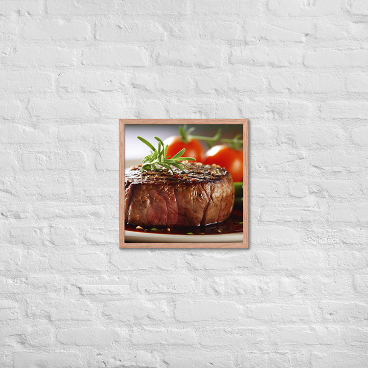 Australian Beef Steak Framed poster 🤤 from Yumify.AI