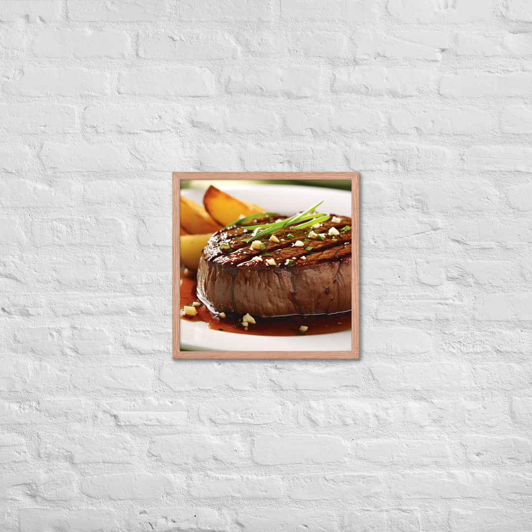 Australian Beef Steak Framed poster 🤤 from Yumify.AI