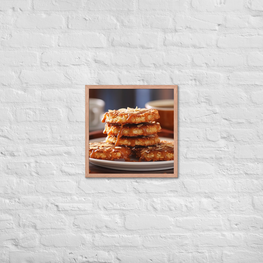 Anzac Biscuits Framed poster 🤤 from Yumify.AI