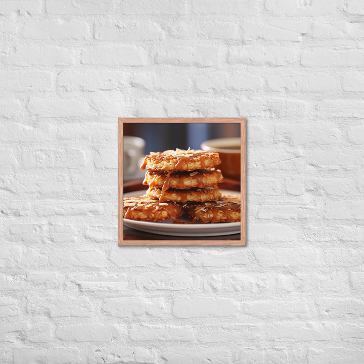 Anzac Biscuits Framed poster 🤤 from Yumify.AI