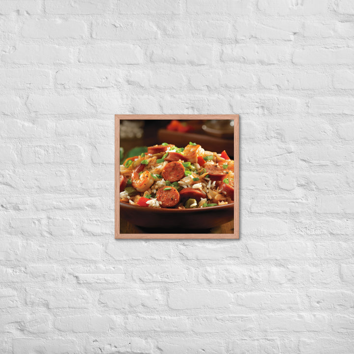 Jambalaya Framed poster 🤤 from Yumify.AI