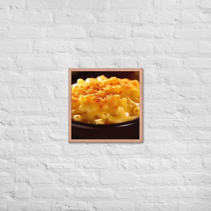 Macaroni and Cheese Framed poster 🤤 from Yumify.AI