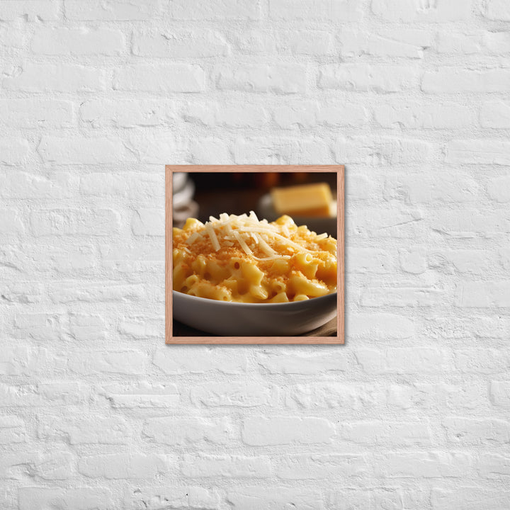 Macaroni and Cheese Framed poster 🤤 from Yumify.AI