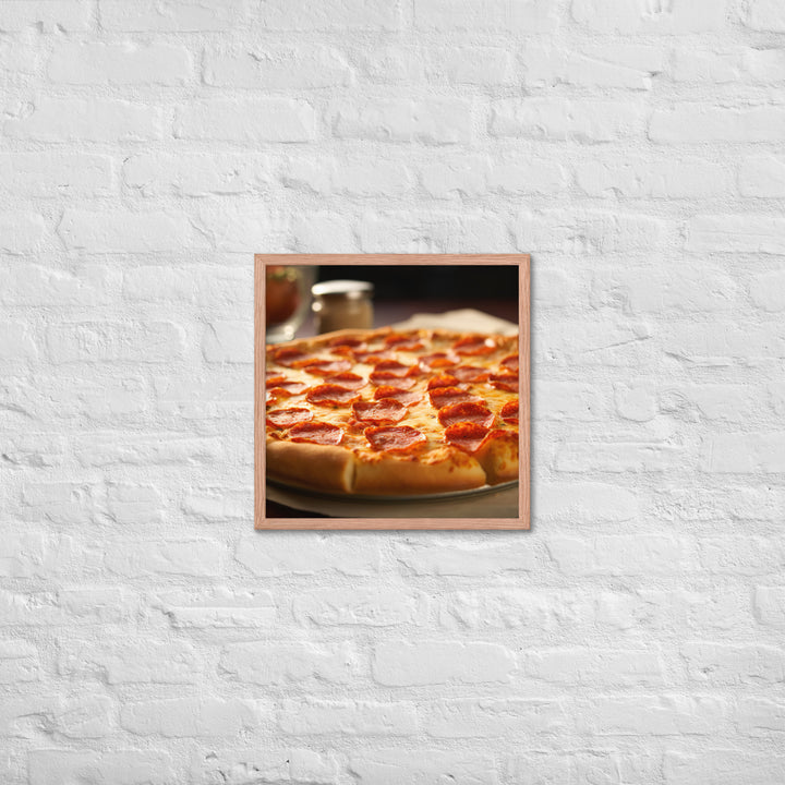 Pizza Framed poster 🤤 from Yumify.AI