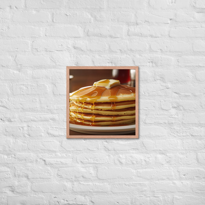 Pancakes Framed poster 🤤 from Yumify.AI