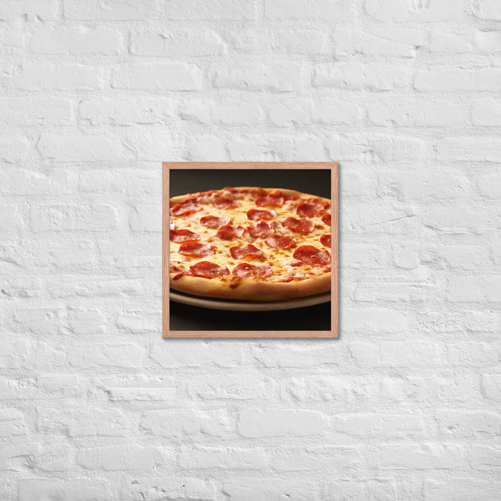 New York style Pizza Framed poster 🤤 from Yumify.AI