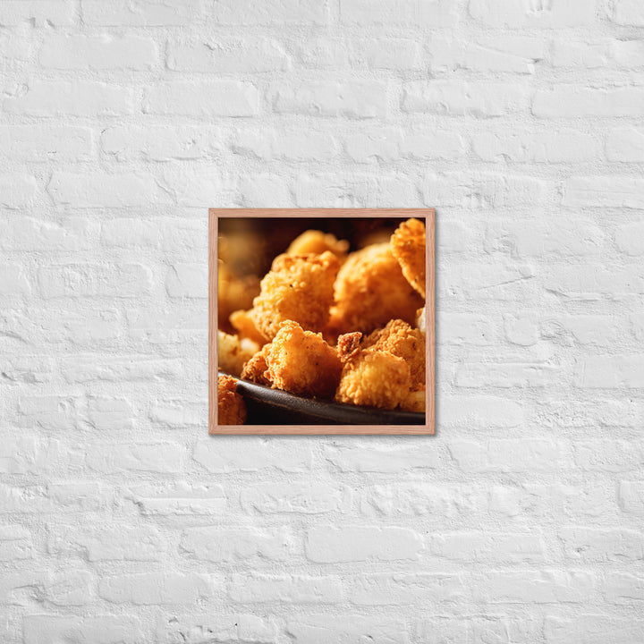 Popcorn Chicken Framed poster 🤤 from Yumify.AI